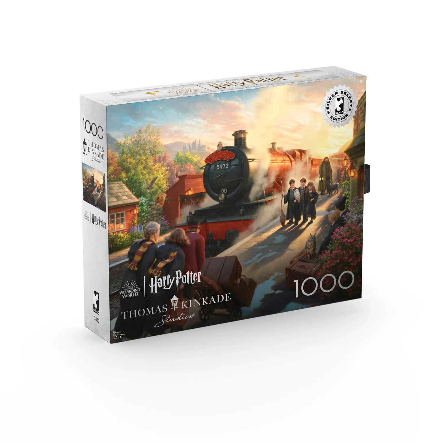 Buffalo Games Silver Select Hogwarts Express puslespil 1000 brikker