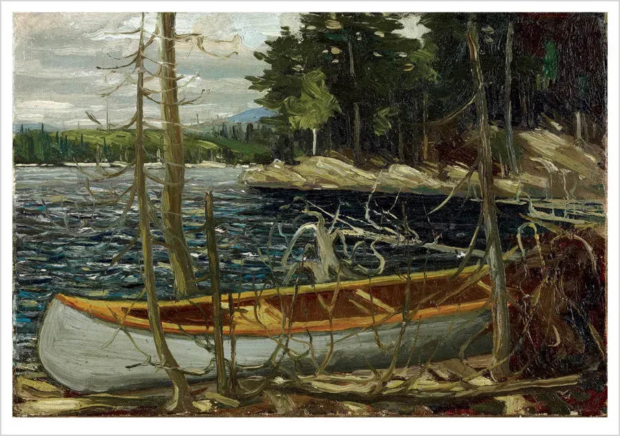 Pomegranate Tom Thomson The Canoe kort landskab