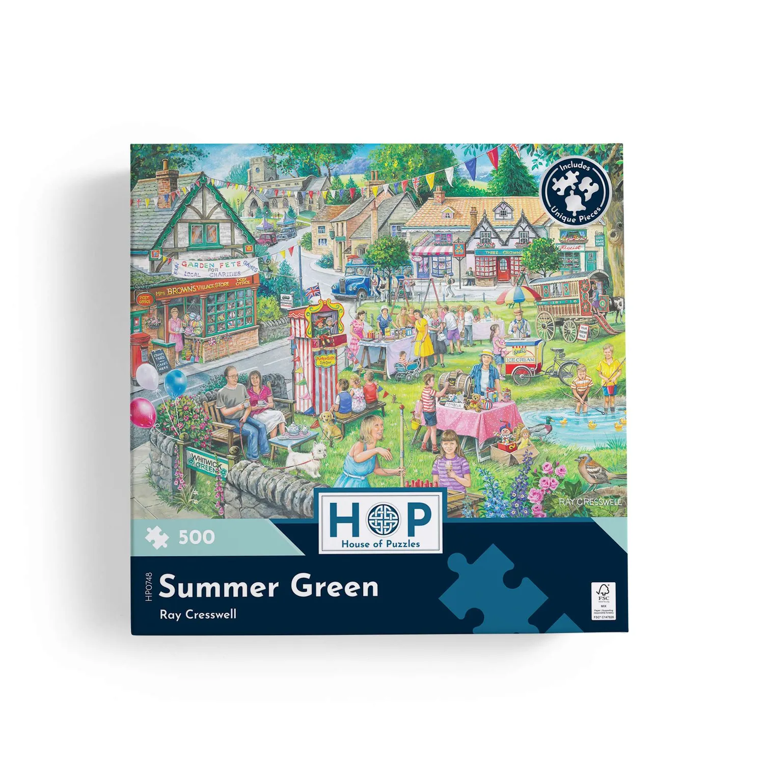 House of Puzzles Summer Green 500 puslespil 500 brikker sommer