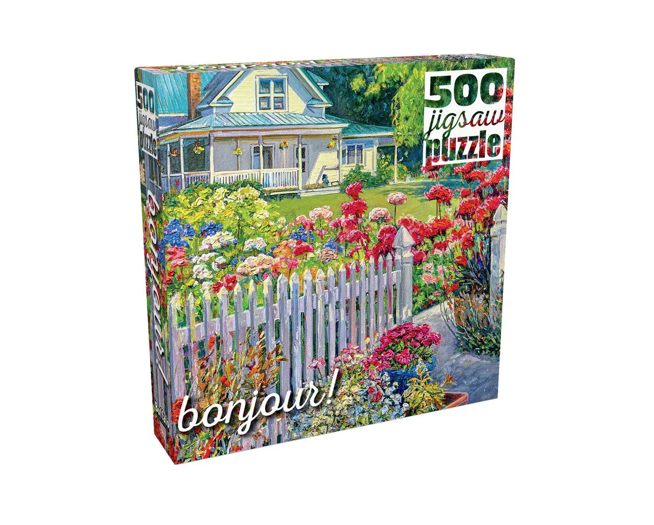 Buffalo Bonjour Fenceline Garden puslespil 500 brikker have