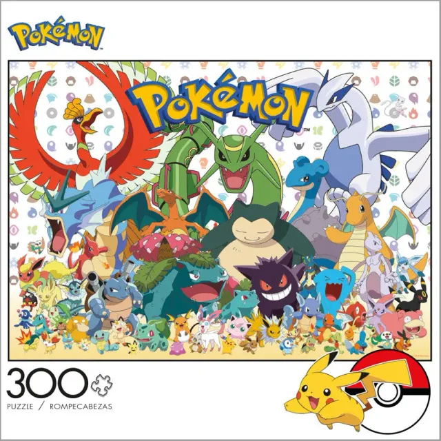 Buffalo Games Pokémon Fan Favorites puslespil 300 store brikker