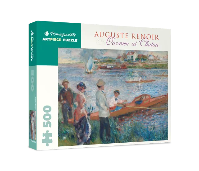 Pomegranate Renoir Oarsmen at Chatou puslespil 500 brikker