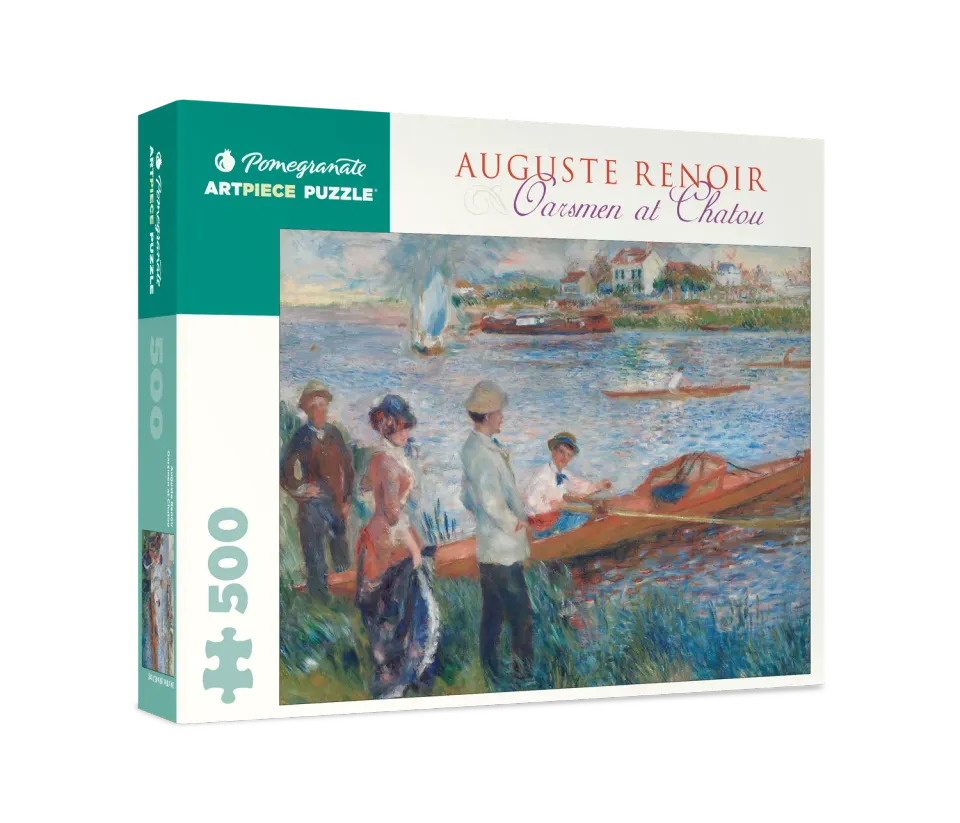 Pomegranate Renoir Oarsmen at Chatou puslespil 500 brikker