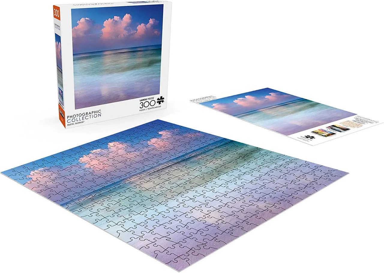 Buffalo Games Photography Pastel Sunrise puslespil 300 store brikker