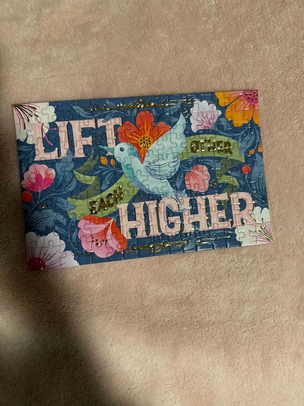 Galison Lift Each Other Higher puslespil 128 brikker fugl
