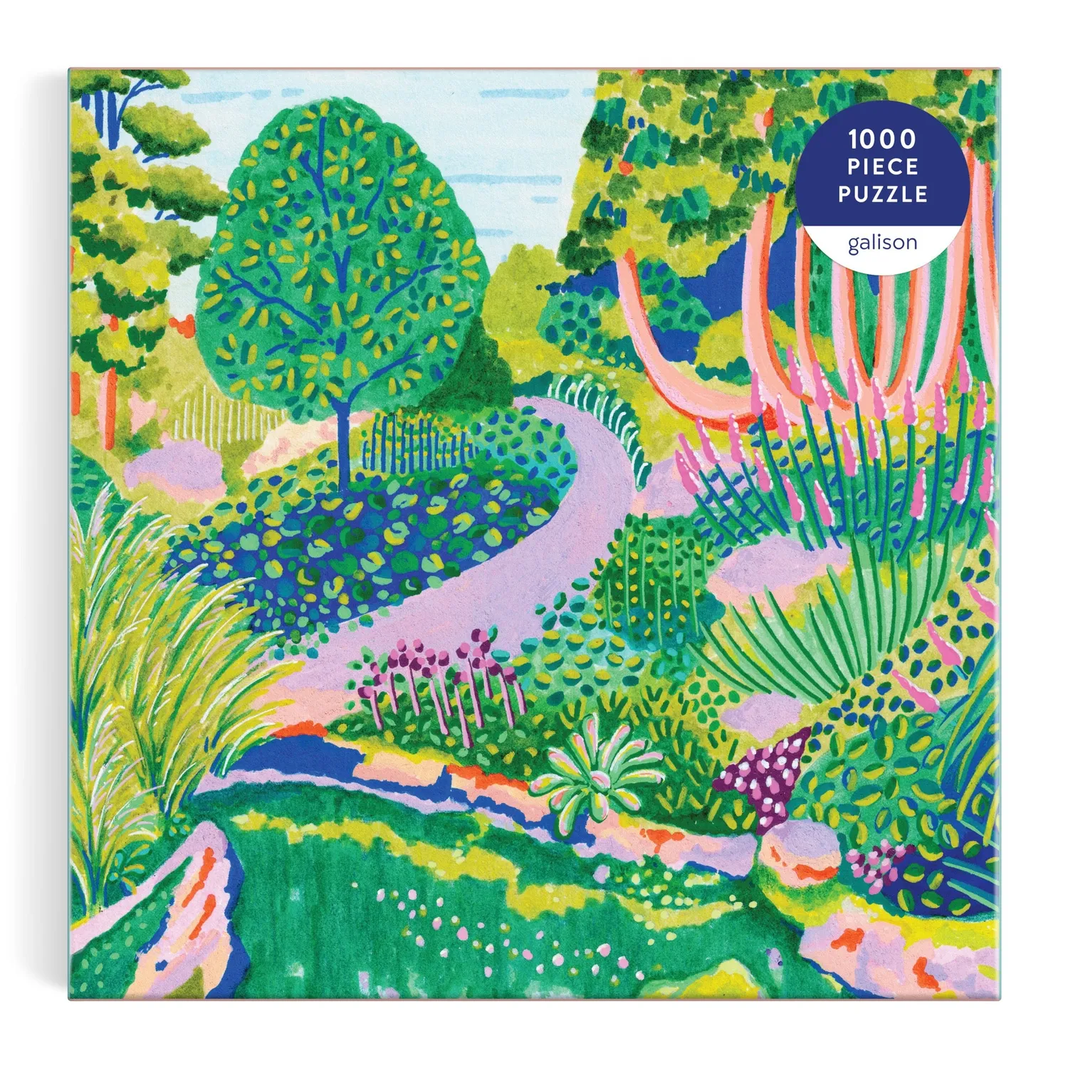 Good Puzzle Co. High Grove puslespil 1000 brikker grøn natur