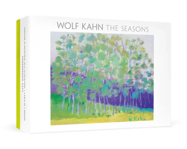 Pomegranate Wolf Kahn The Seasons brevkort 20 stk landskab