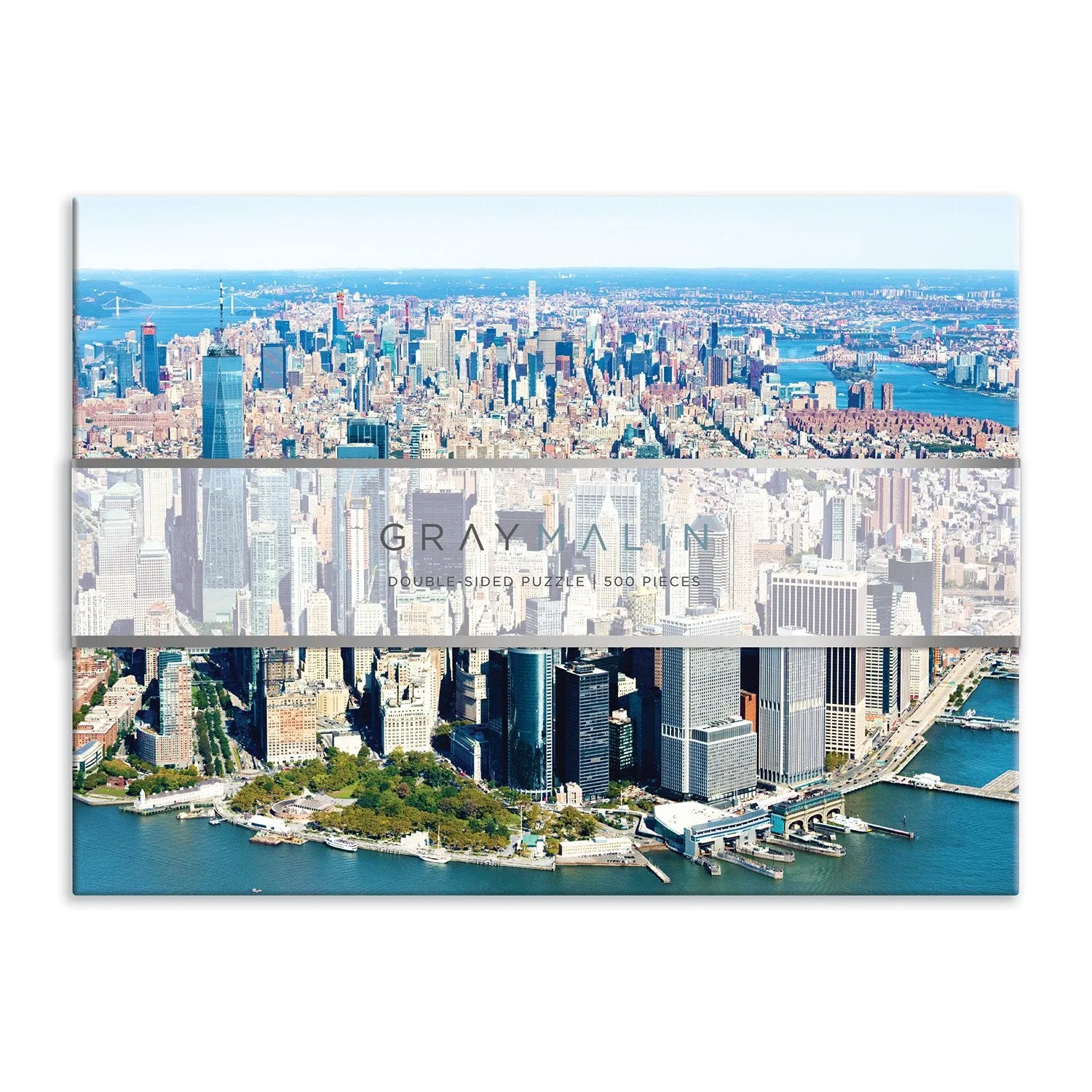 Good Puzzle Co. Gray Malin New York City puslespil 500 brikker dobbeltsidet