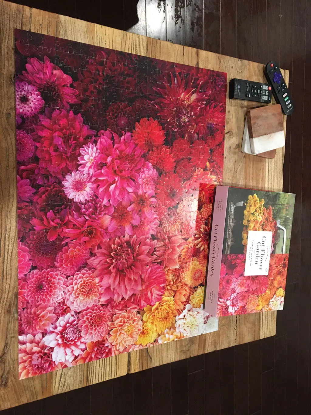 Good Puzzle Co. Cut Flower Garden puslespil 500 dobbeltsidet