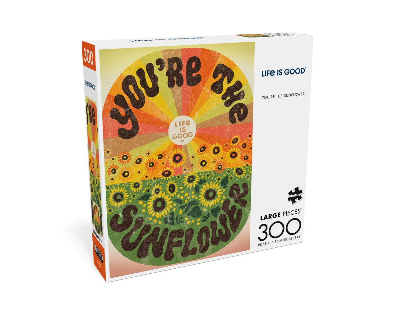 Buffalo Games Life is Good Youre the Sunflower puslespil 300 solsikke