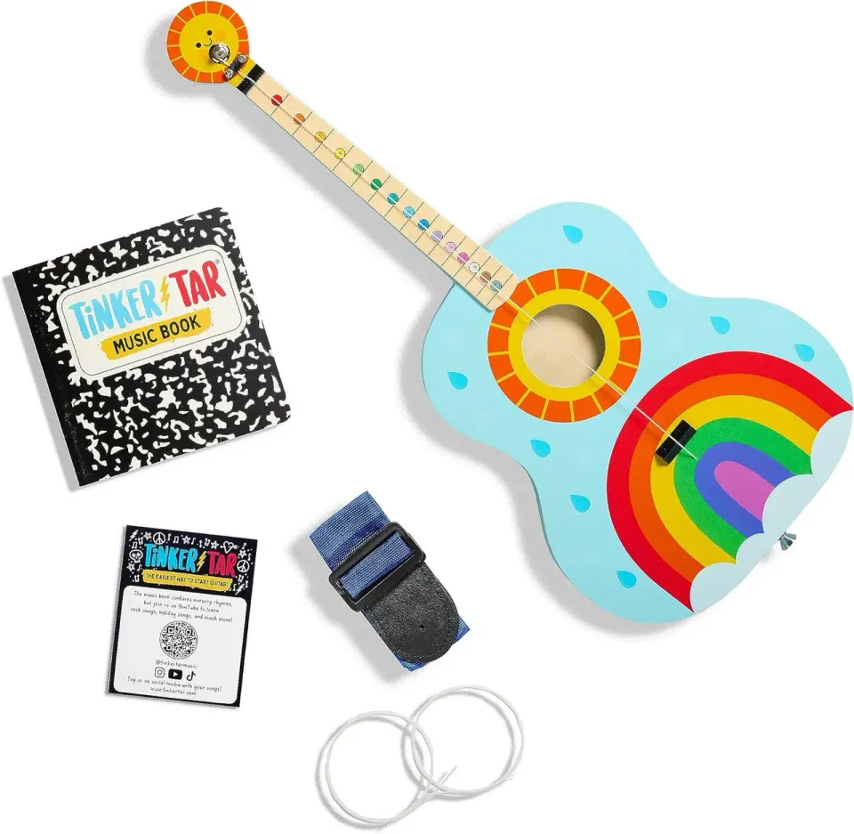 Buffalo Games Tinkertar Rainbow guitar 1-strenget børn