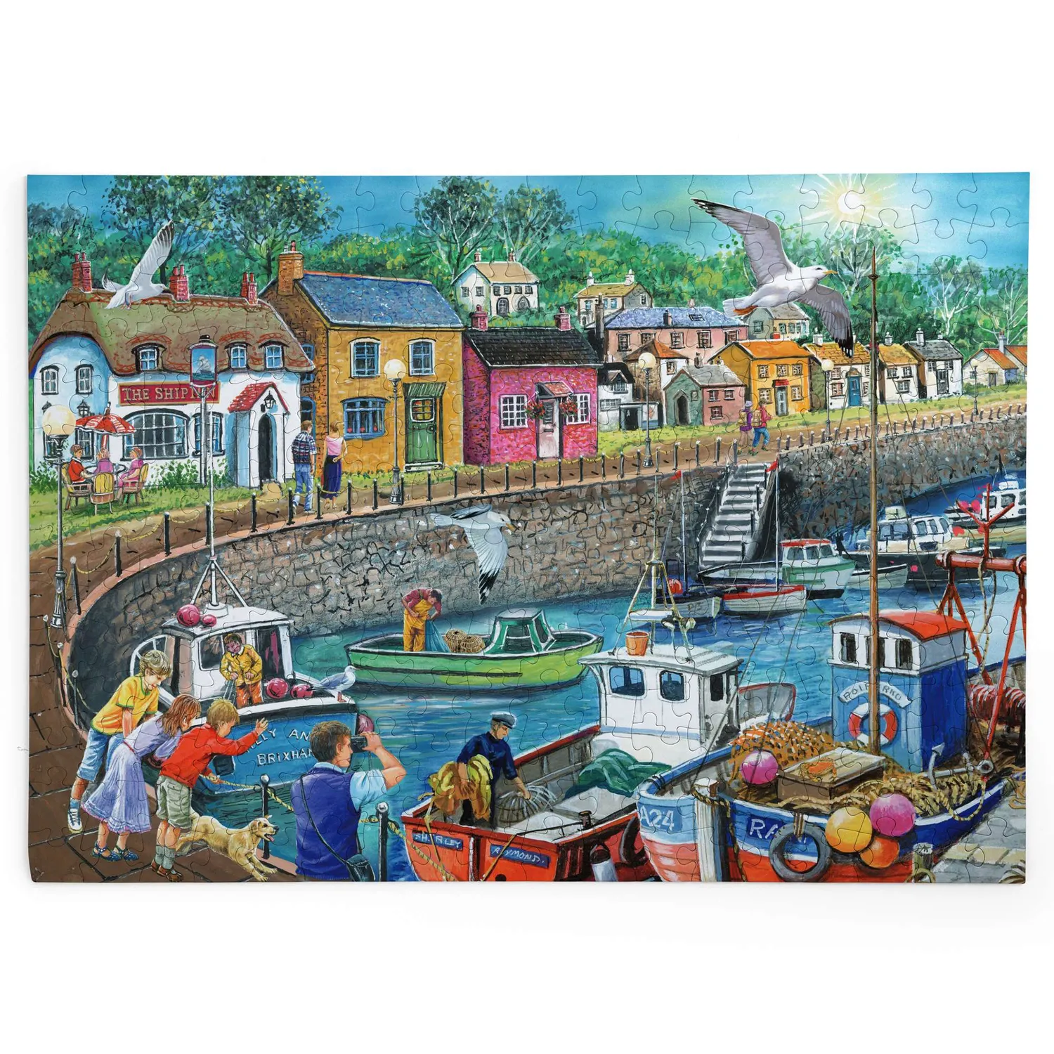 House of Puzzles Seagull View puslespil BIG 250 kyst XL