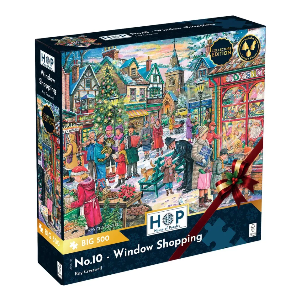 House of Puzzles BIG No.10 Window Shopping puslespil 500 jul