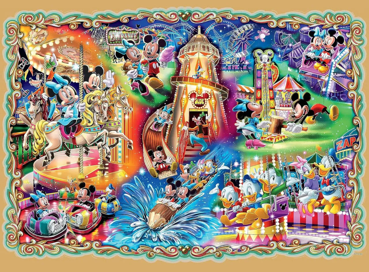 Buffalo Games Silver Select Mickey's Carnival puslespil 1000 brikker Disney