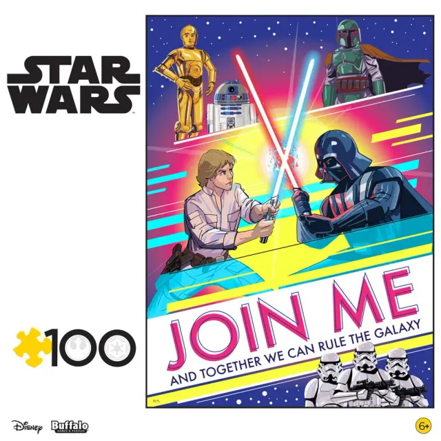 Buffalo Games Star Wars Together We Can Rule the Galaxy puslespil 100 brikker