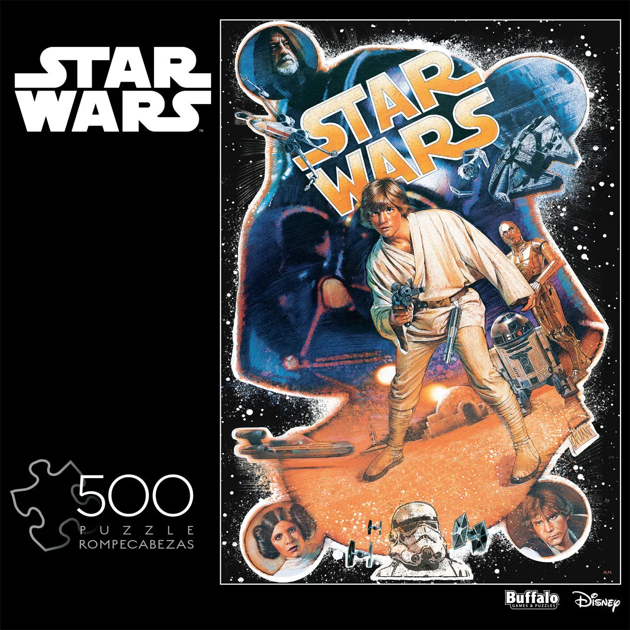 Buffalo Games Skywalkers First Shot puslespil 500 brikker Star Wars