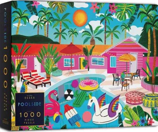Elena Essex Poolside puslespil 1000 brikker 70x50 cm