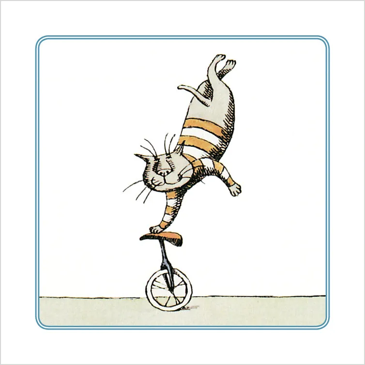 Pomegranate Edward Gorey Cats huskespil 36 kort mørk humor
