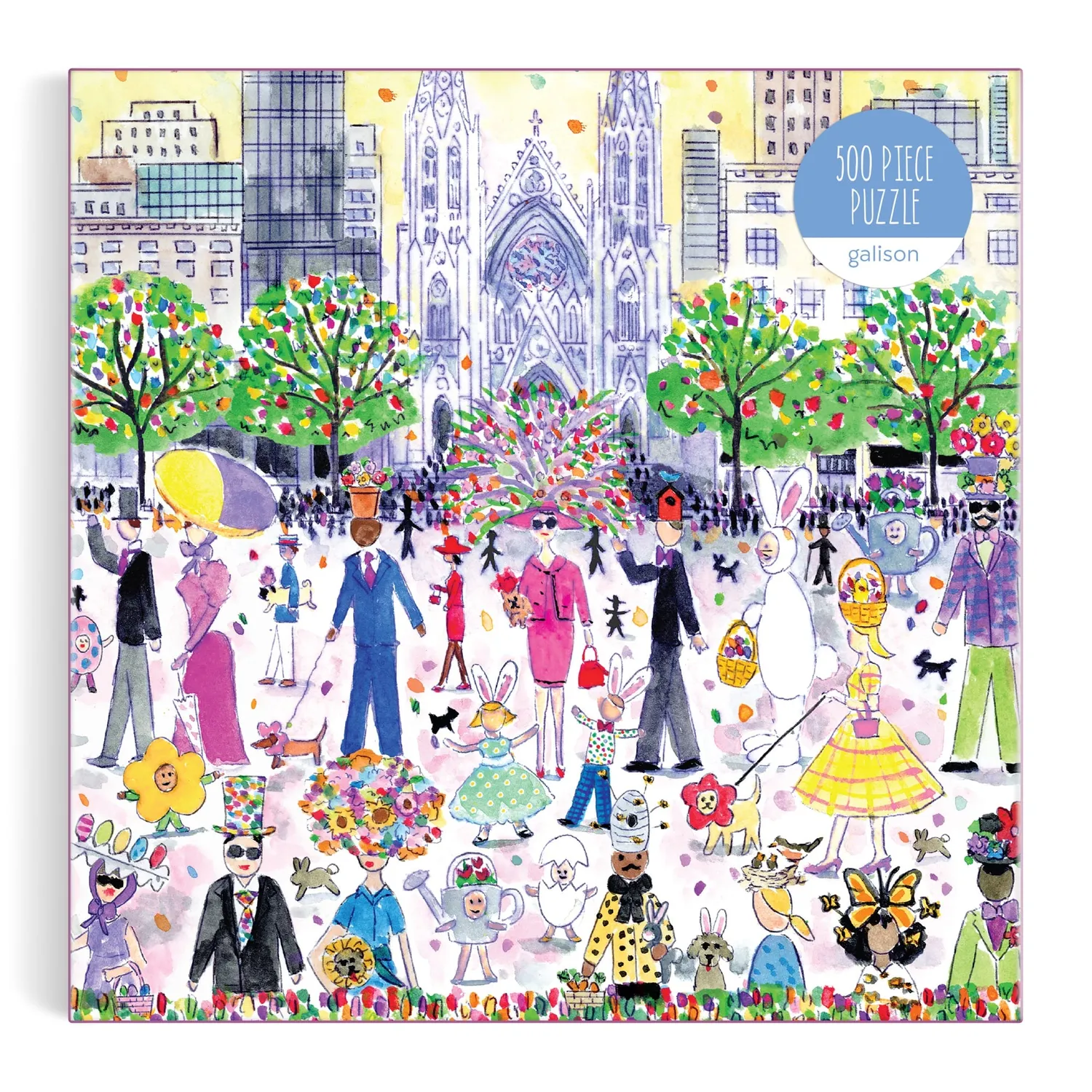 Good Puzzle Co. Michael Storrings Easter Parade puslespil 500 brikker påske