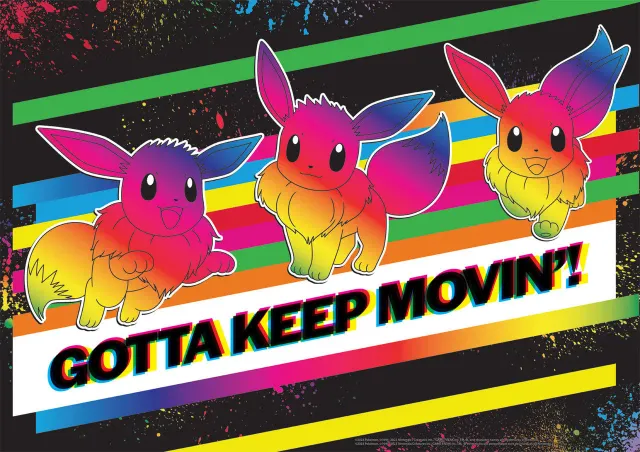 Buffalo Games Pokémon Gotta Keep Movin' puslespil 300 store brikker