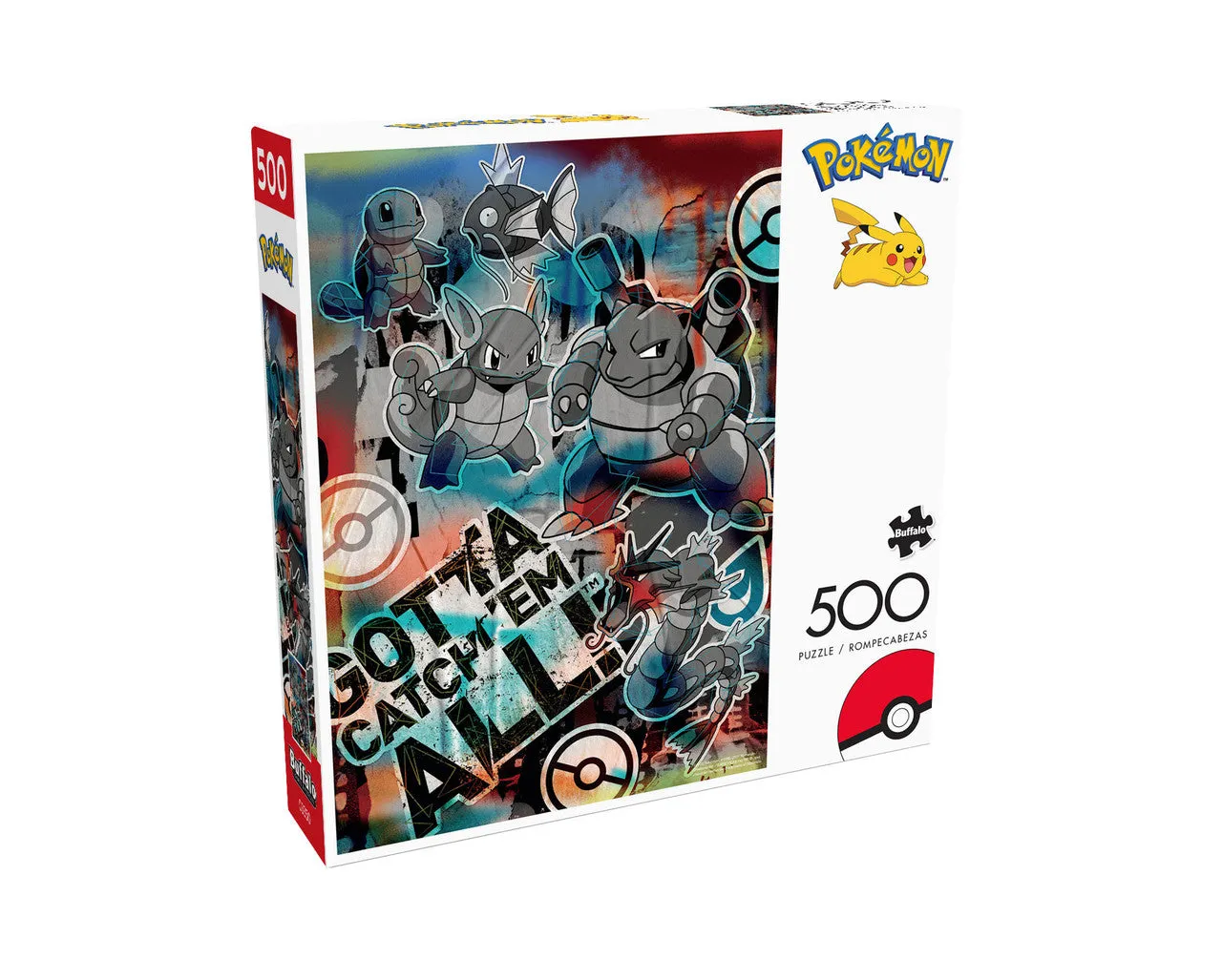 Buffalo Games Pokémon Squirtle puslespil 500 brikker