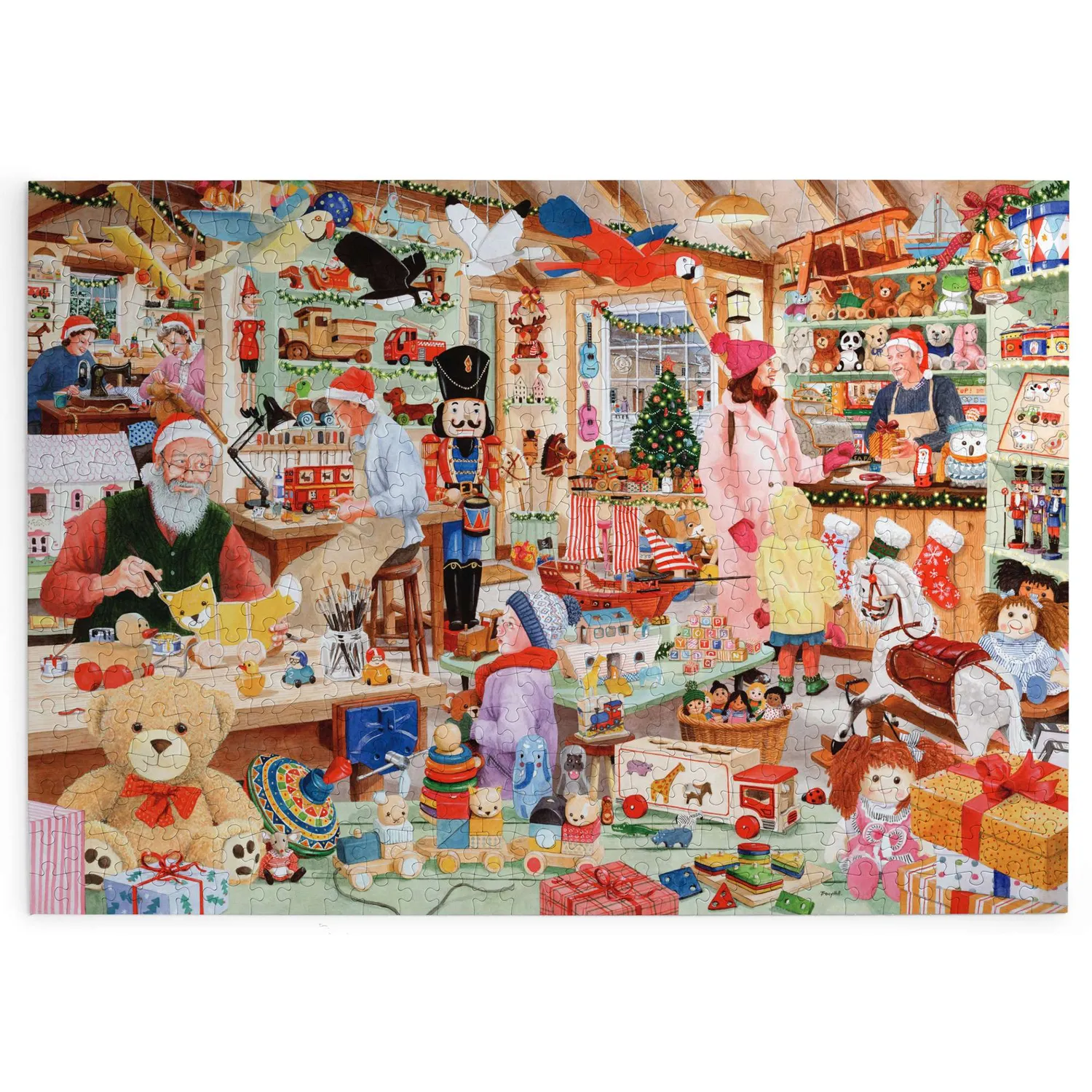 House of Puzzles No.22 Toymaker's Workshop puslespil 500 brikker jul