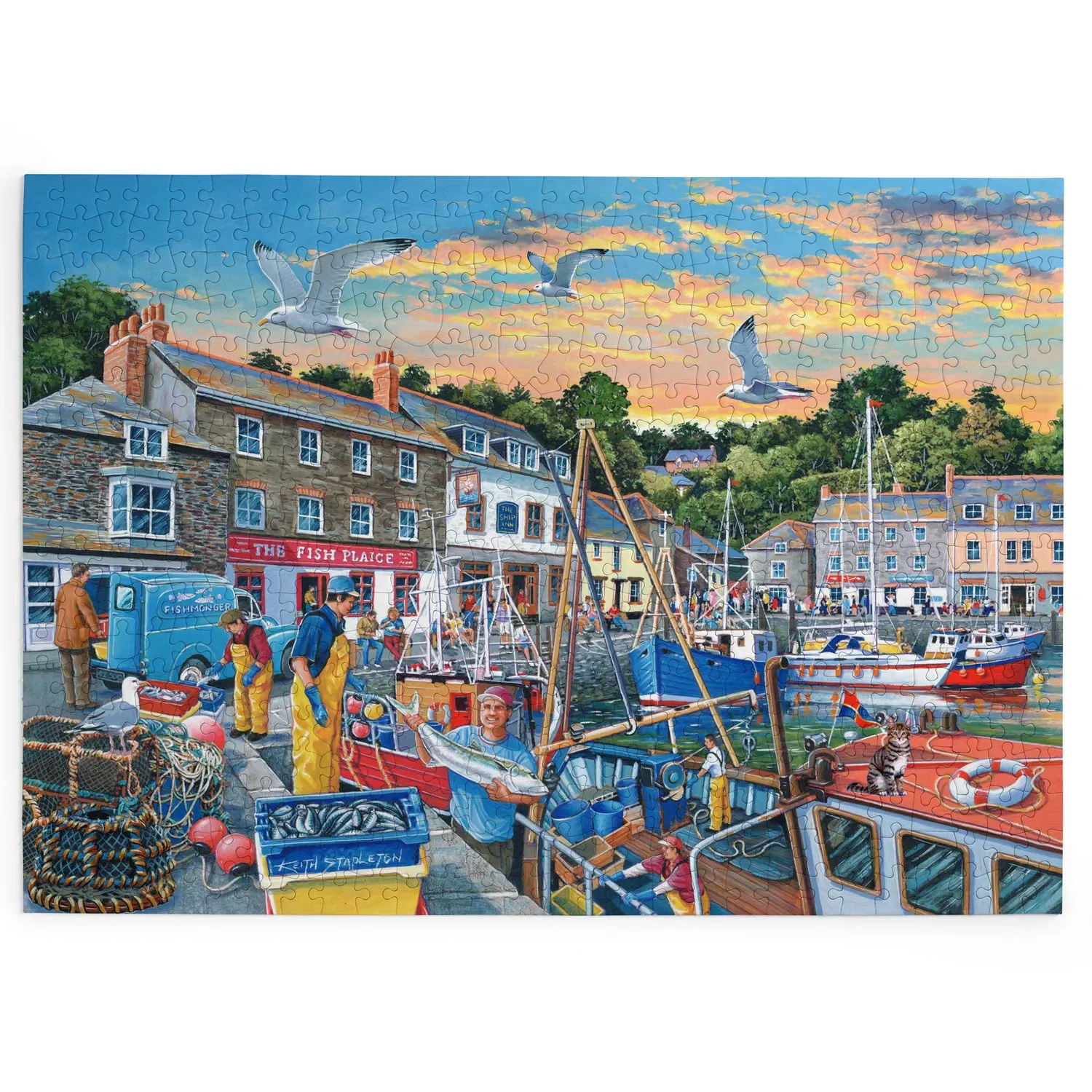 House of Puzzles No.26 Catch of the Day puslespil 1000 find fejl