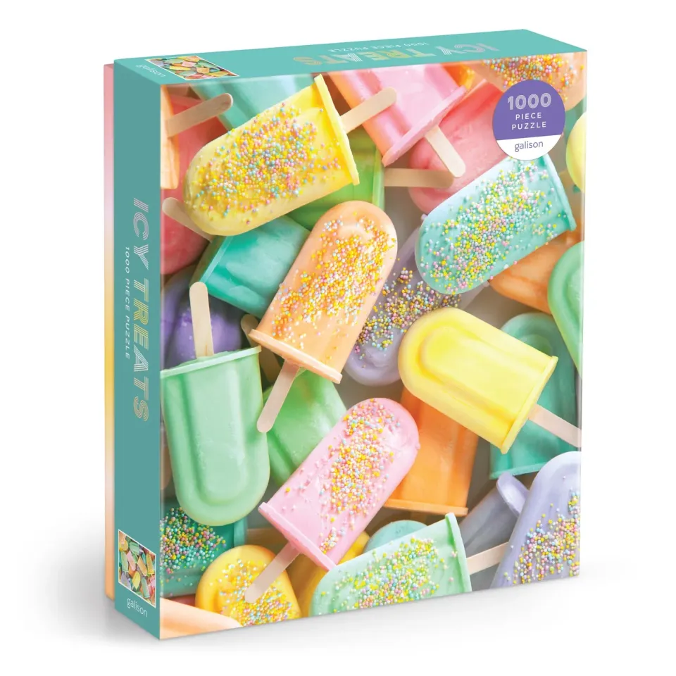 Galison Icy Treats puslespil 1000 brikker isdessert