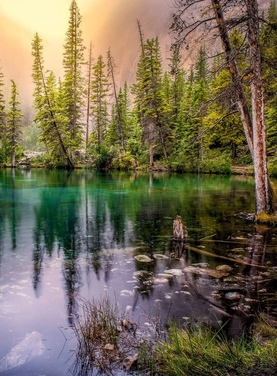 Buffalo Games blanc Grassi Lakes puslespil 300 brikker sømotiv