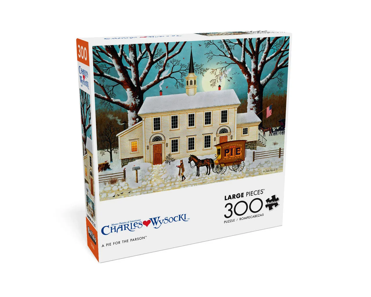 Buffalo Games Charles Wysocki A Pie for the Parson puslespil 300 brikker