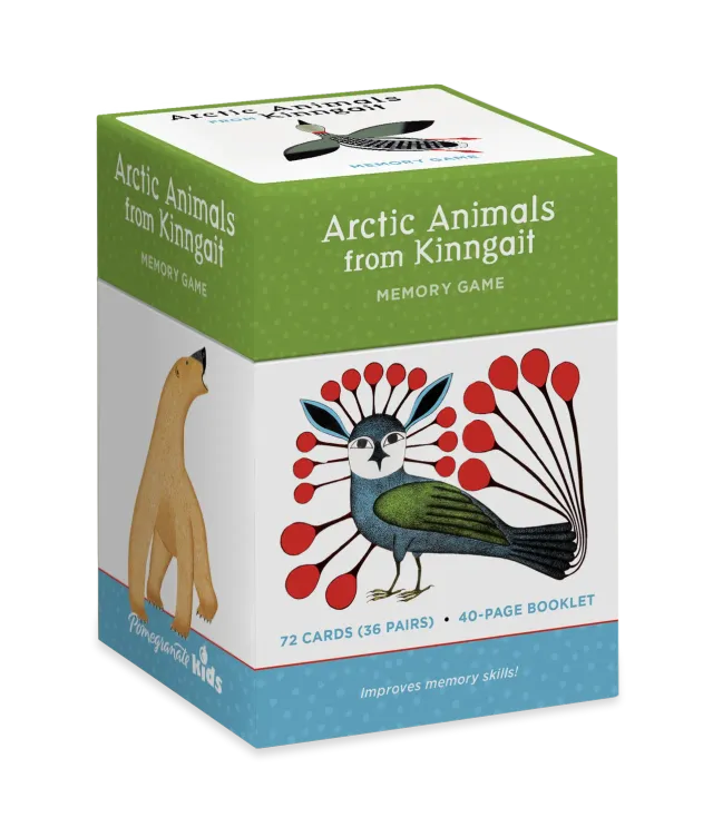 Pomegranate Arctic Animals Kinngait memoryspil 36 kort