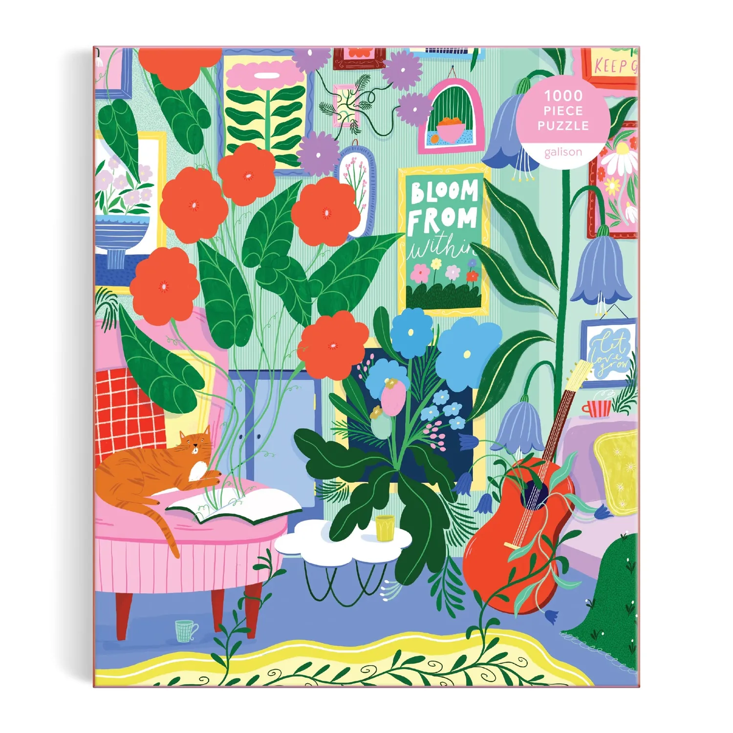 Good Puzzle Co. Room to Bloom puslespil 1000 brikker blomster