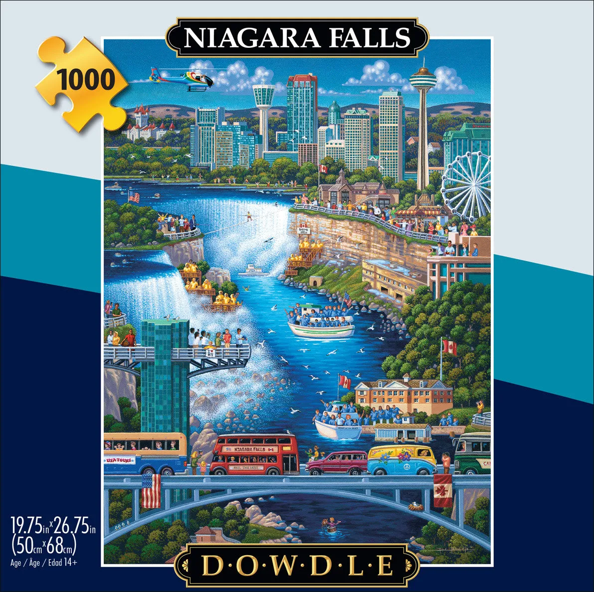 Buffalo Games Eric Dowdle Niagara Falls puslespil 1000 brikker