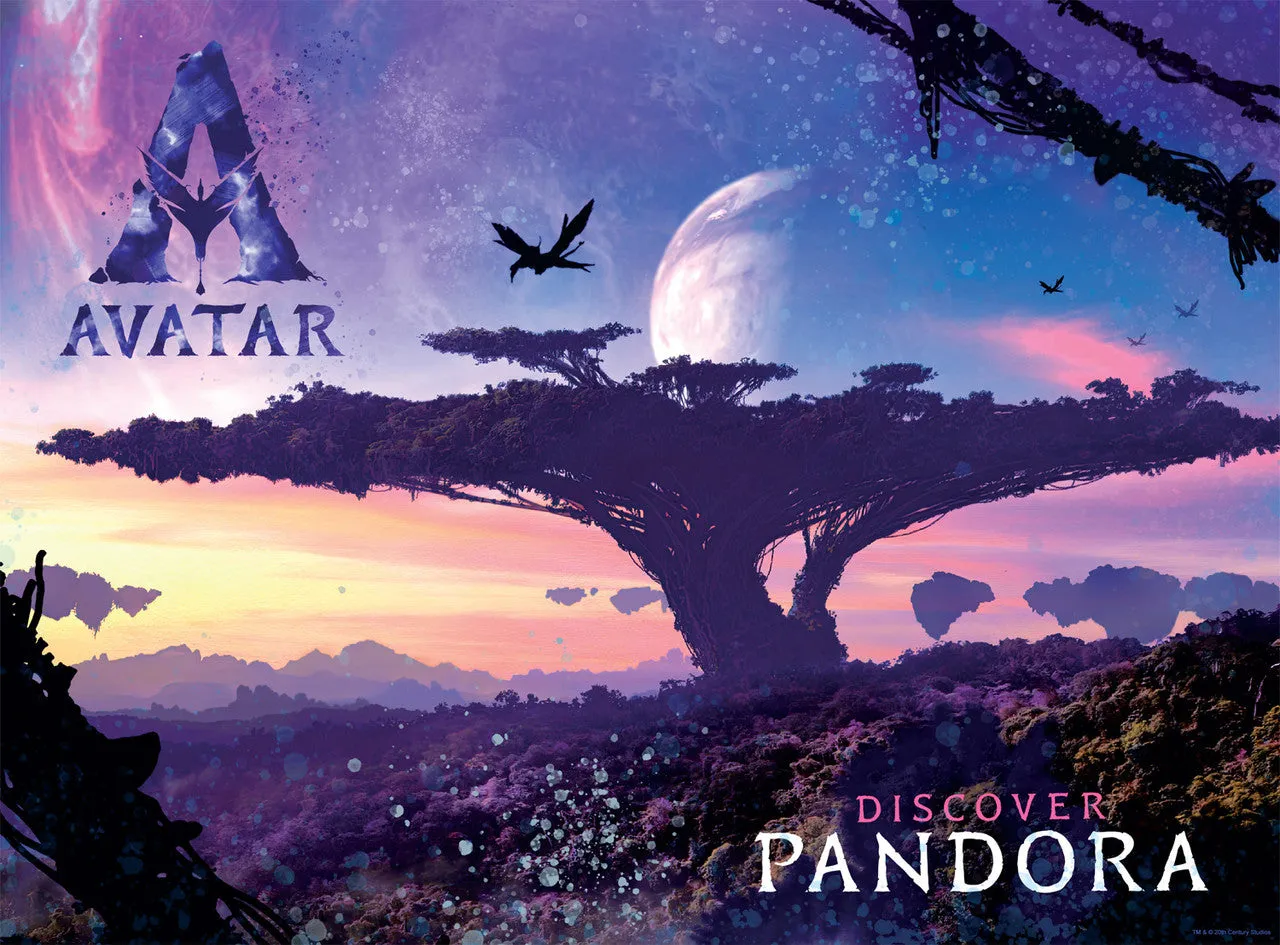 Buffalo Games Avatar Discover Pandora puslespil 1000 brikker nat