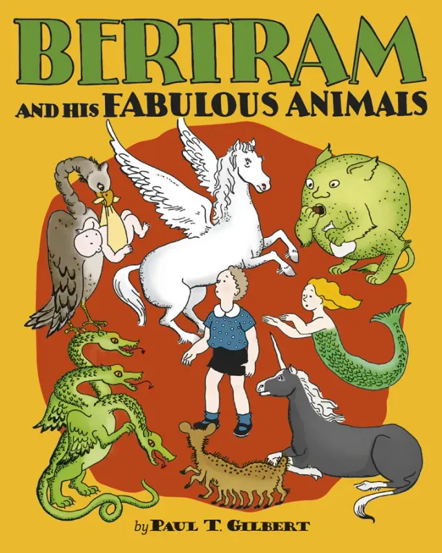 Pomegranate Bertram and His Fabulous Animals børnebog dyr