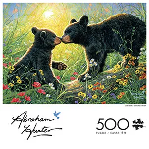 Buffalo Games Abraham Hunter Love Bears puslespil 500