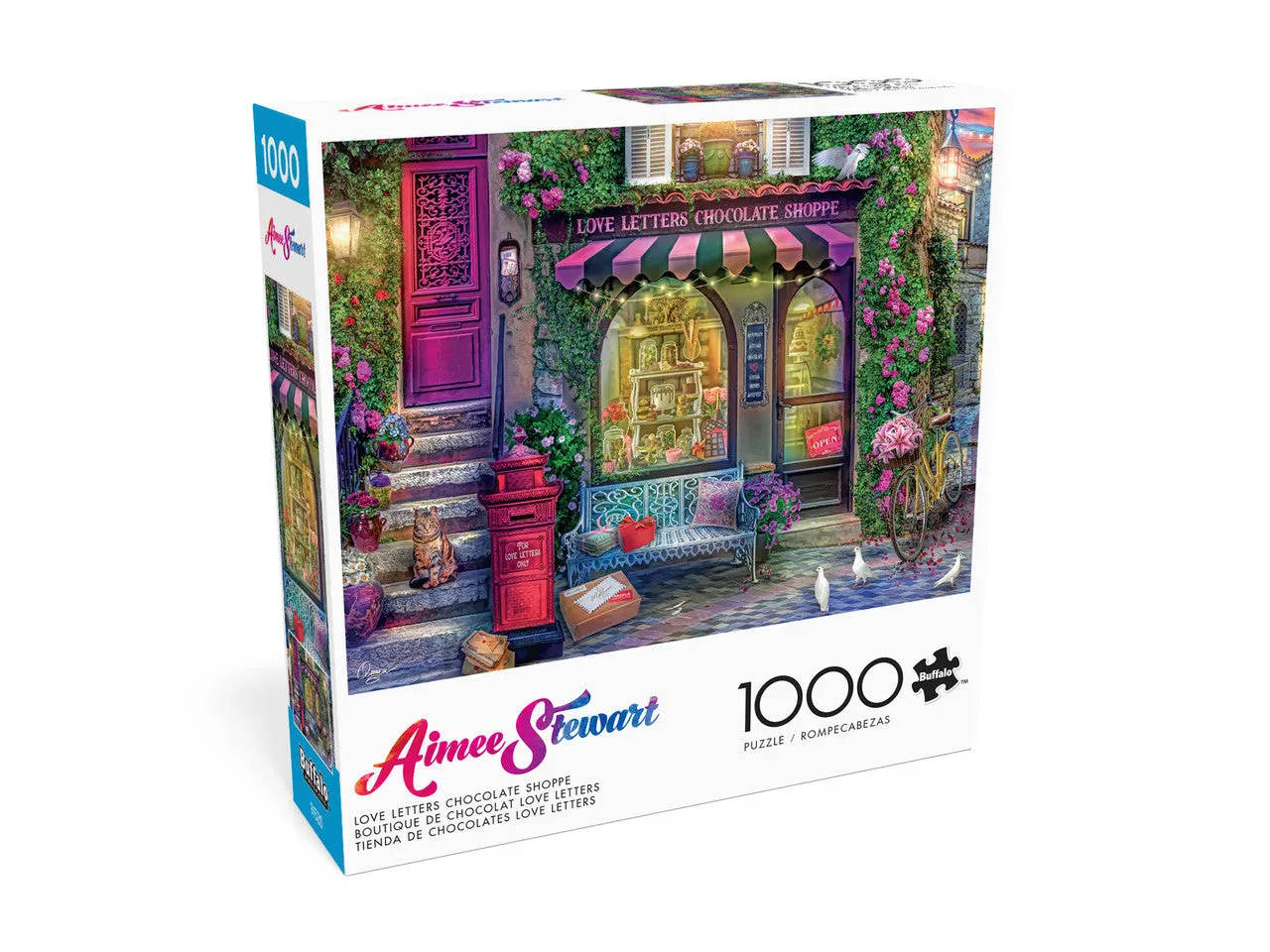 Buffalo Games Aimee Stewart Love Letters puslespil 1000 brikker
