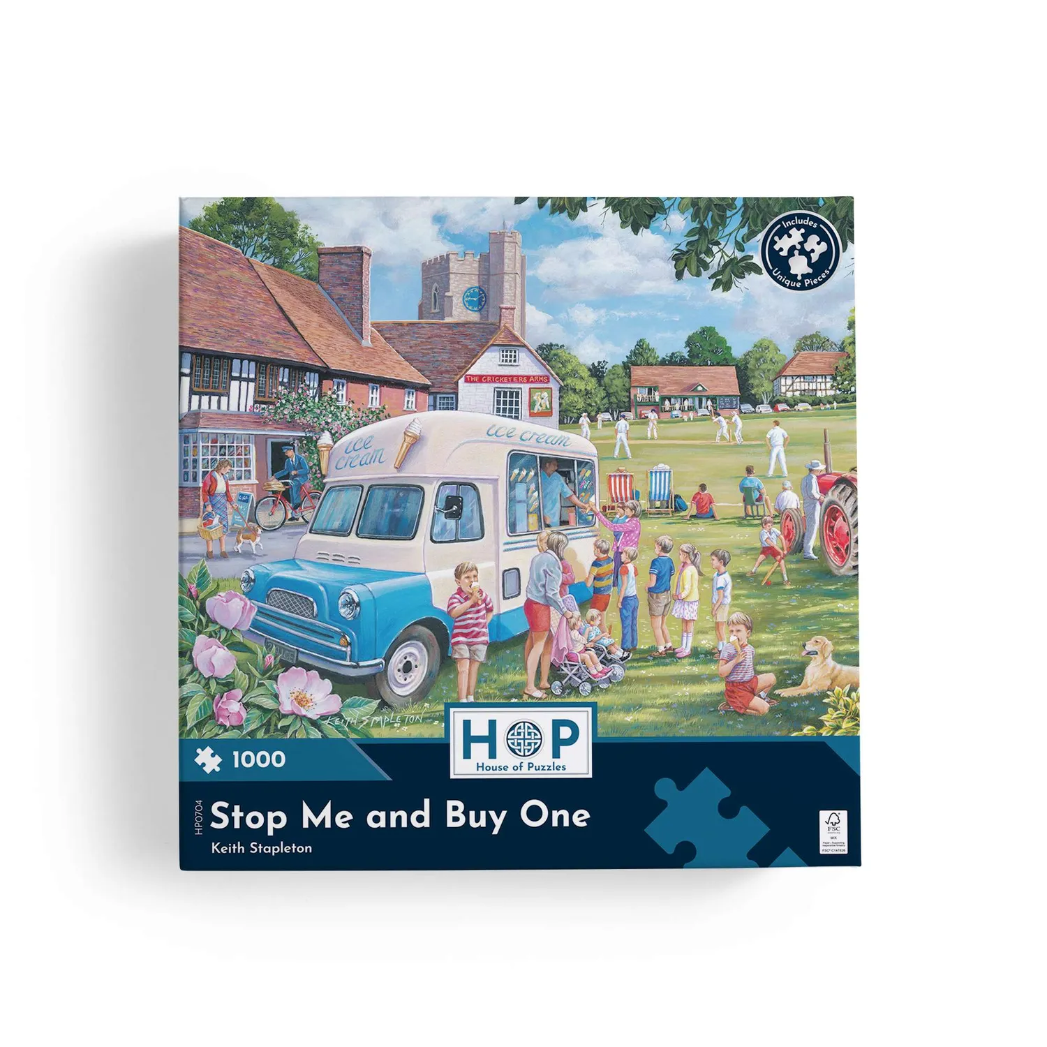 House of Puzzle Stop Me and Buy One puslespil 1000 brikker transport