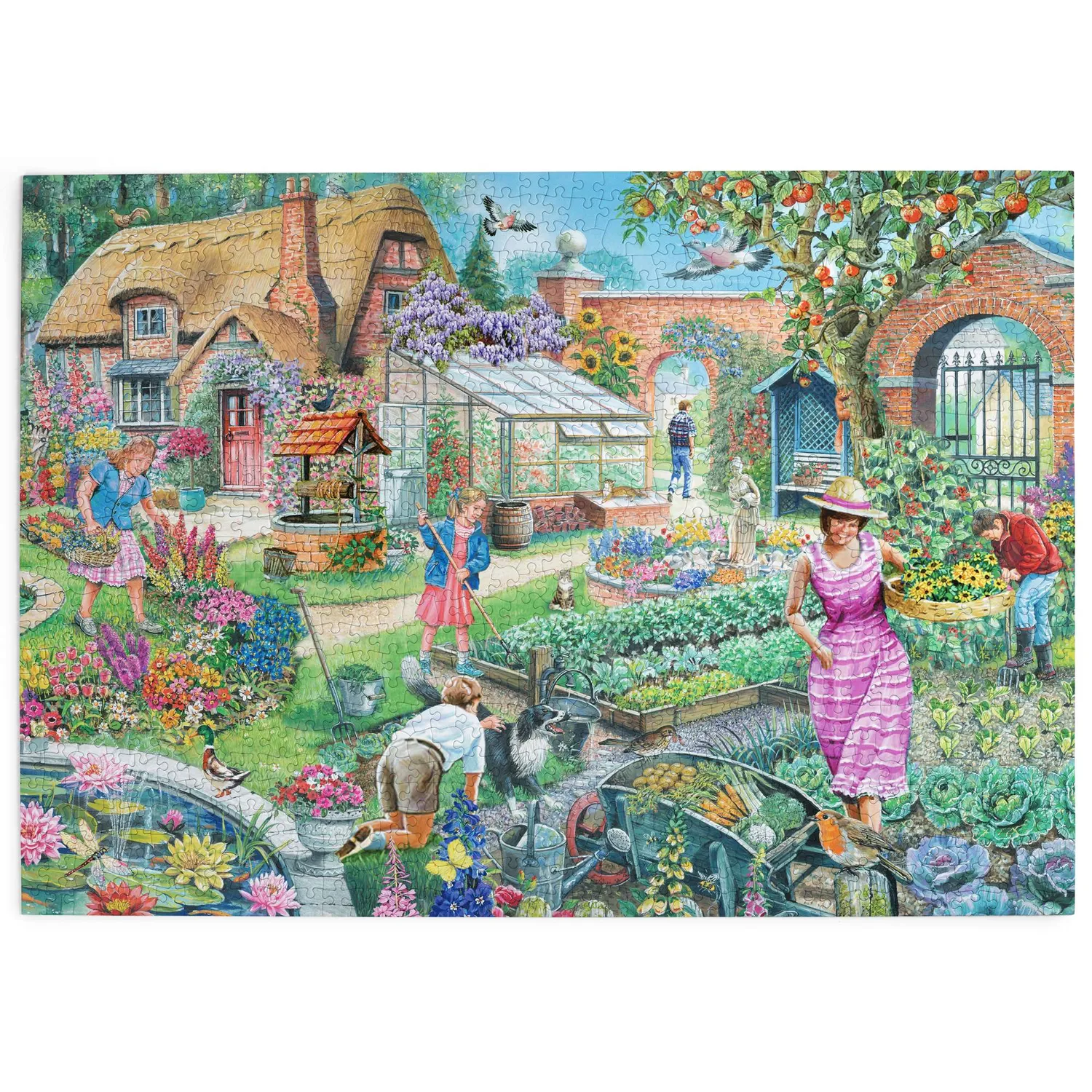 House of Puzzles No.29 Pretty Potager puslespil 1000 have