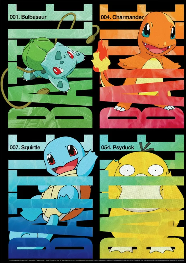 Buffalo Games Pokemon Battle puslespil 500 brikker Bulsasaur