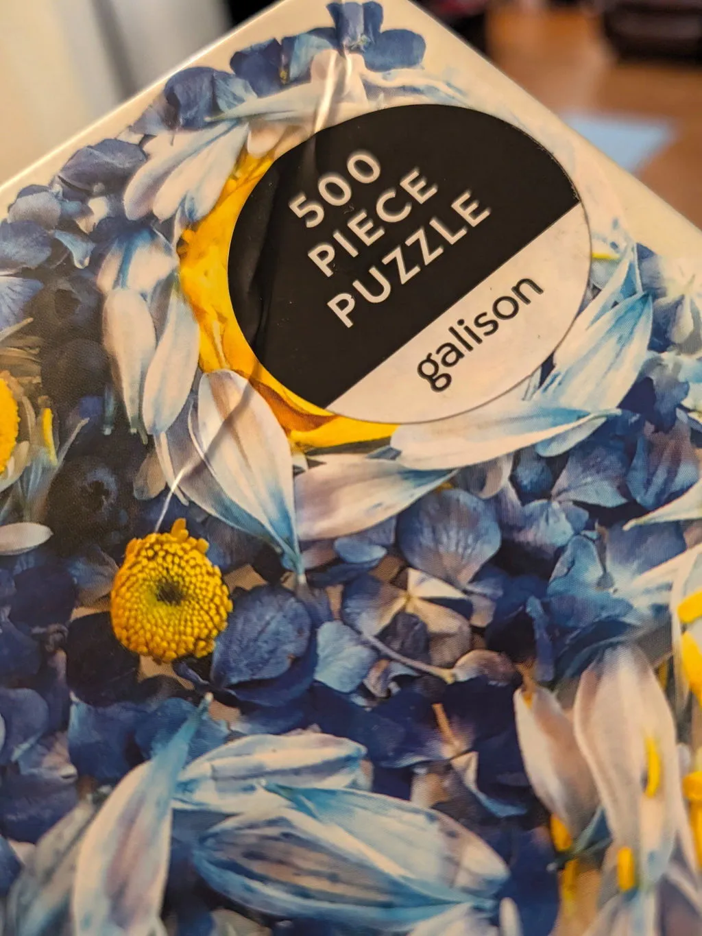 Galison Collins Starry Night Petals 500 puslespil 500 brikker blomst