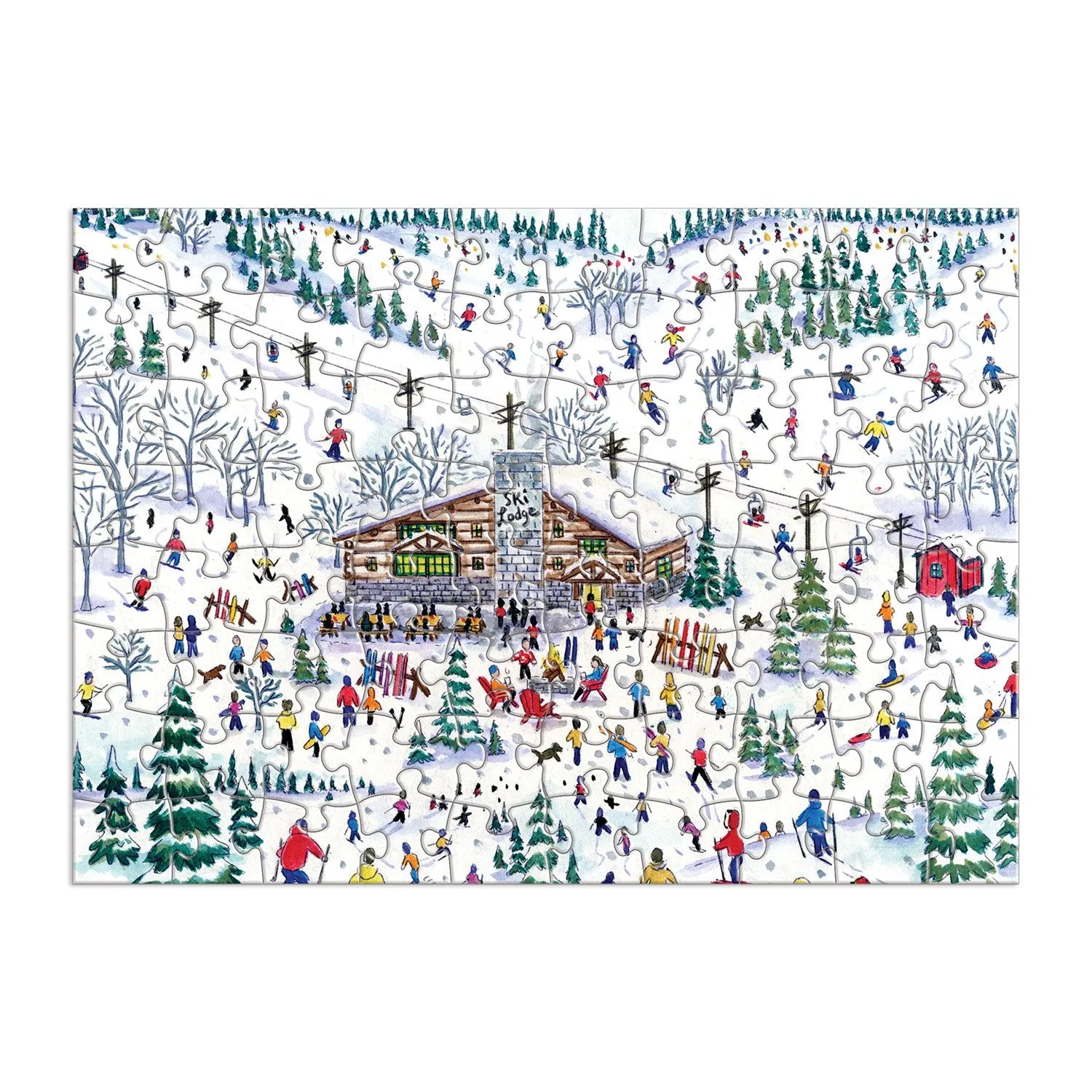 Galison Michael Storrings 12 Days of Christmas julekalender 12x80 brikker
