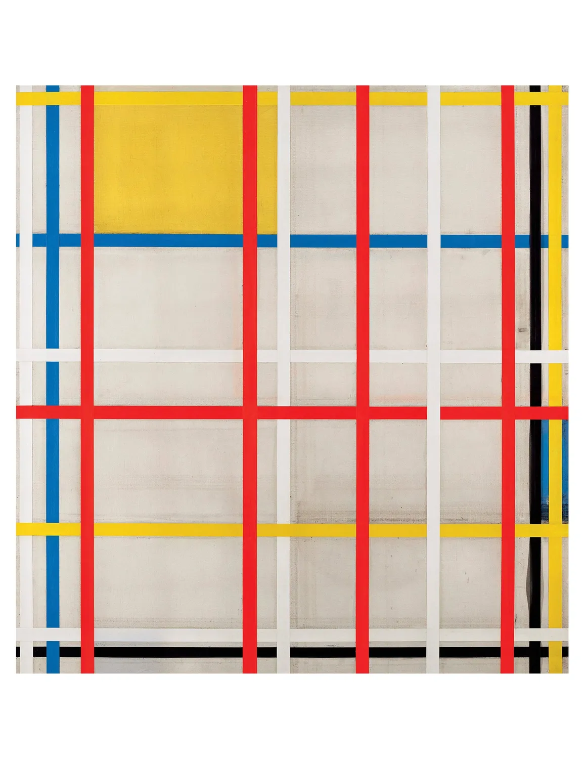 Pomegranate Mondrian brevkortsæt æske 4 kort abstrakt