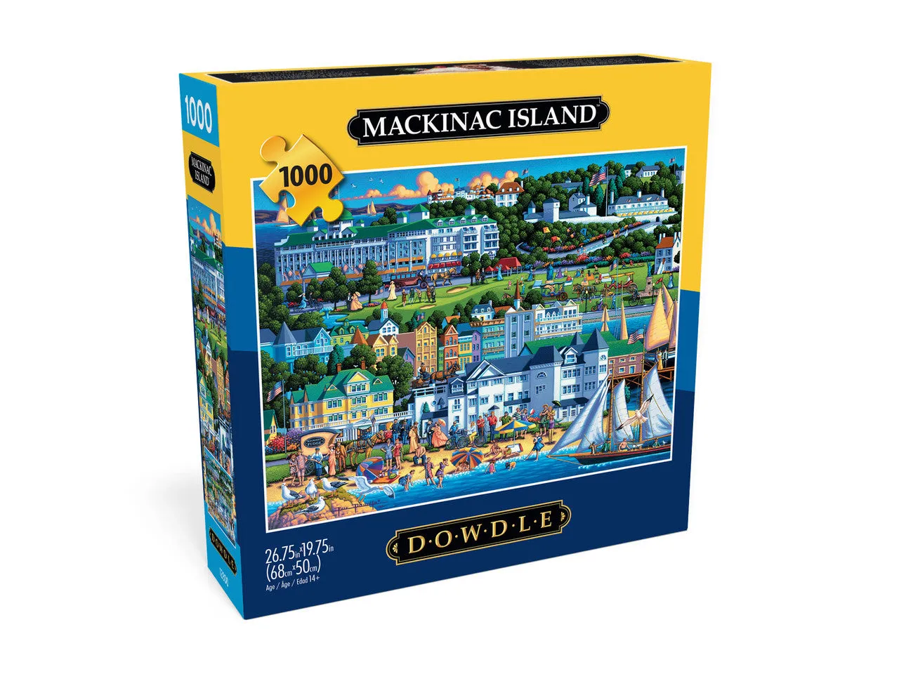 Buffalo Games Eric Dowdle Mackinac Island puslespil 1000 brikker by