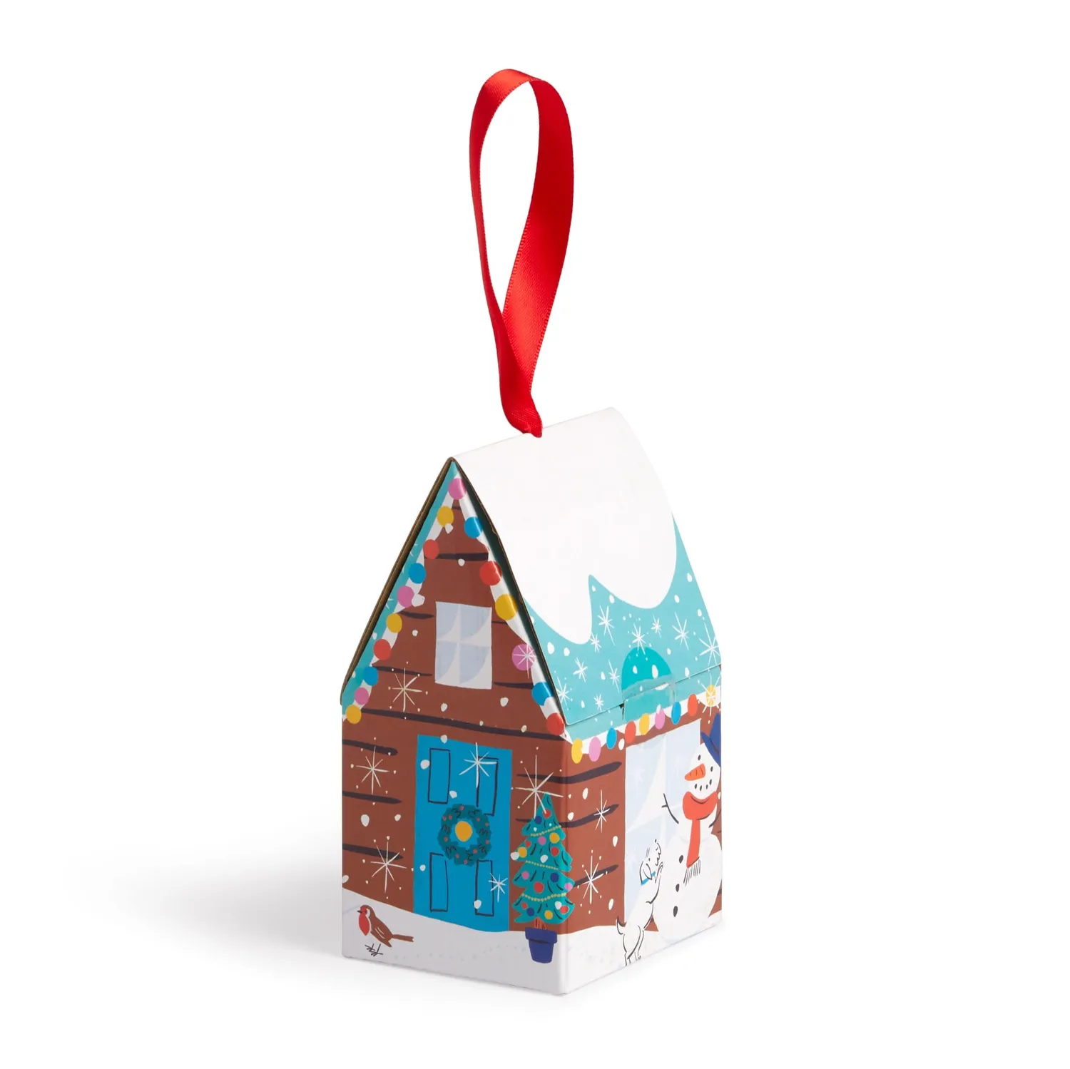 Good Puzzle Co. Winter Sledding puslespil ornament 130 brikker jul