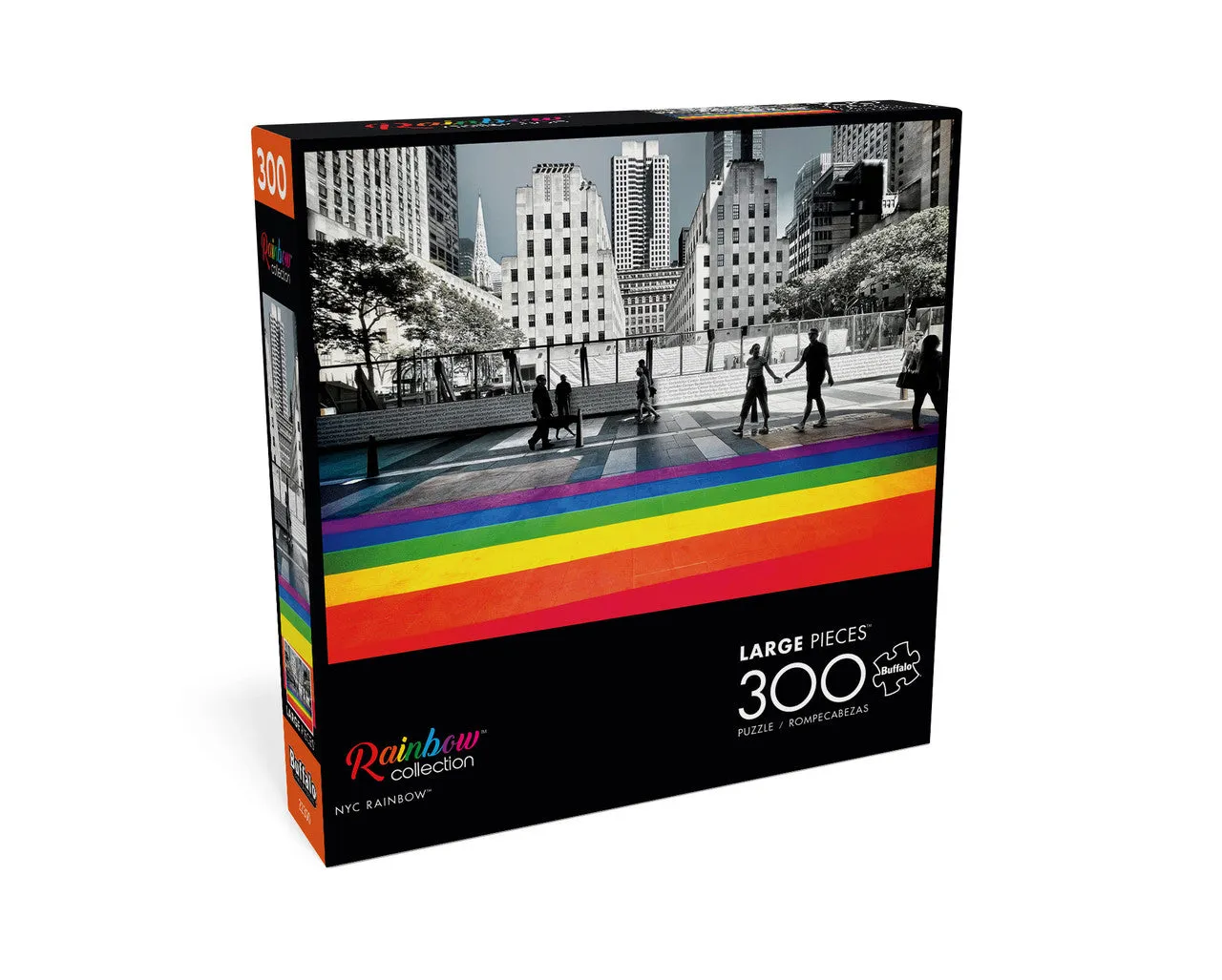 Buffalo Games Rainbow NYC Rainbow puslespil 300 brikker store