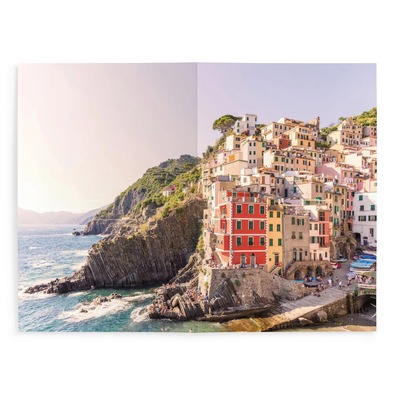 Good Puzzle Co. Gray Malin Cinque Terre 1000 brikker puslespil bogæske