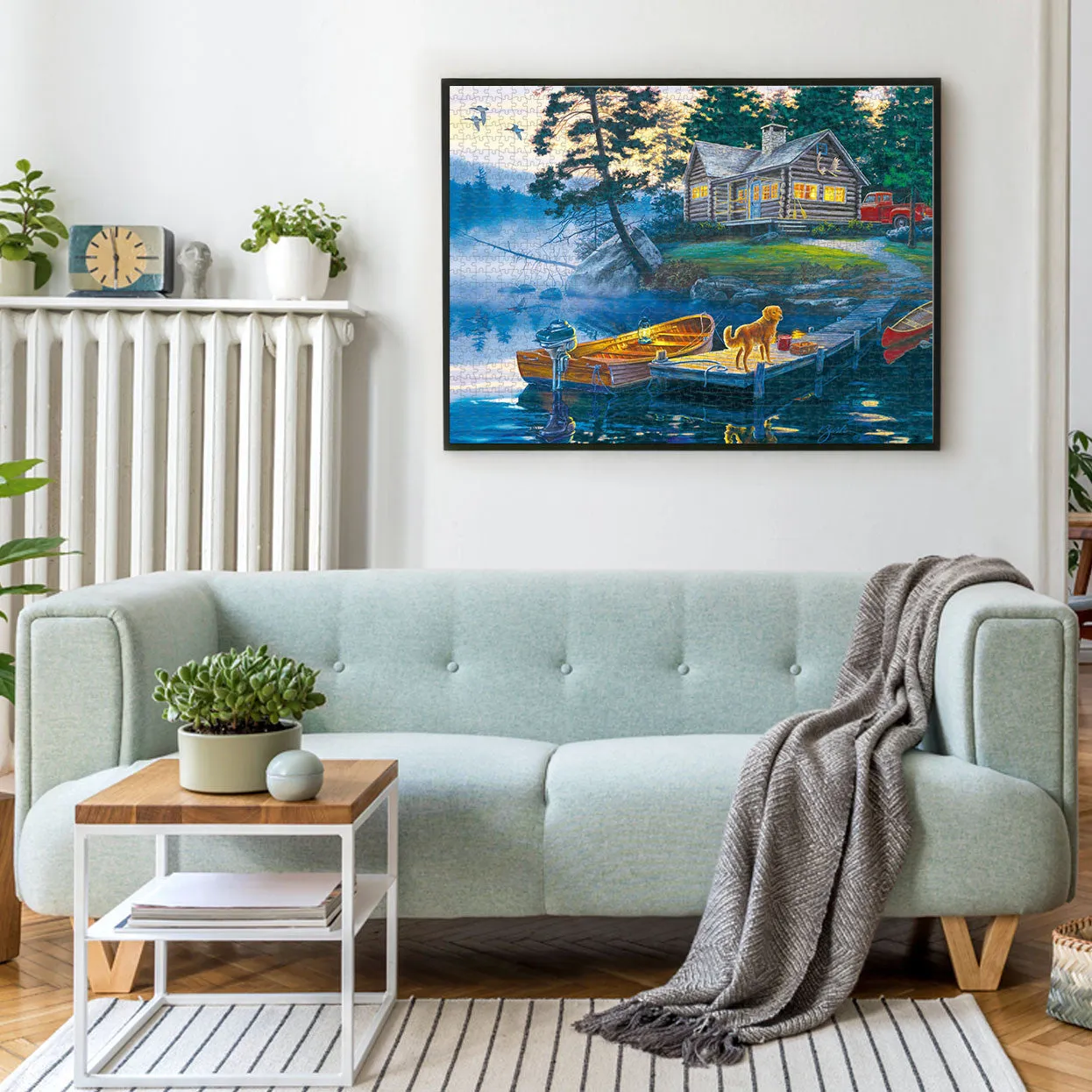 Buffalo Games Sapphire Silent Shores puslespil 1000 brikker sø