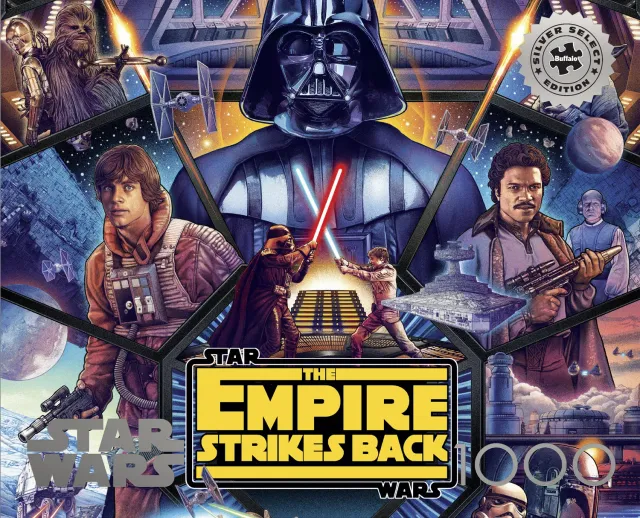 Buffalo Games Silver Select Star Wars puslespil 1000 brikker plakat