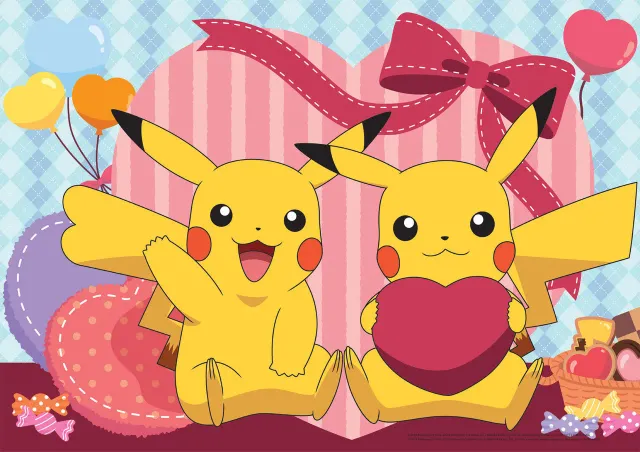 Buffalo Games Valentines Pikachu Love puslespil 300 brikker store